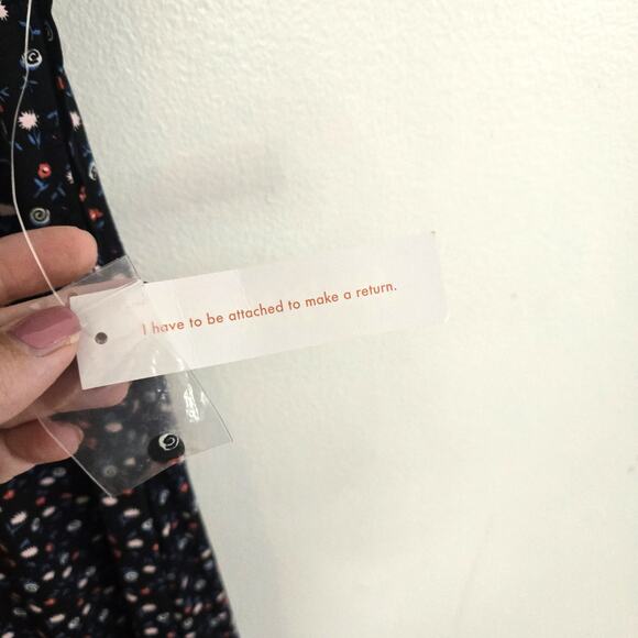 Modcloth New Ditsy Floral Short Sleeve Tiered Maxi Dress Size S - Picture 12 of 13